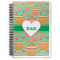 Hearts Spiral Notebook (Personalized)