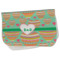 Hearts Burp Cloth - Fleece w/ Monogram