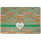 Hearts Dog Food Mat w/ Monogram