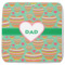 Hearts Memory Foam Bath Mat - 48"x48" (Personalized)