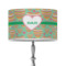 Hearts 12" Drum Lamp Shade - Fabric (Personalized)