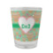 Hearts Glass Shot Glass - 1.5 oz - Set of 4 (Personalized)