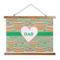 Hearts Wall Hanging Tapestry - Wide (Personalized)
