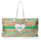 Hearts Large Tote Bag with Rope Handles (Personalized)