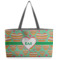 Hearts Beach Totes Bag - w/ Black Handles (Personalized)