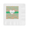 Hearts Coined Cocktail Napkins (Personalized)