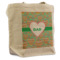 Hearts Reusable Cotton Grocery Bag (Personalized)