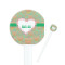 Hearts Round Plastic Stir Sticks (Personalized)