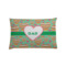 Hearts Pillow Case - Standard w/ Monogram