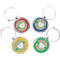 Design Your Own Wine Charms - Set of 4