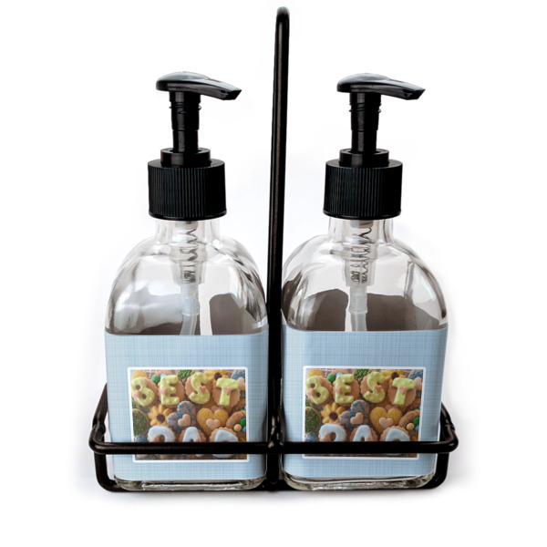 Custom Design Your Own Glass Soap & Lotion Bottles