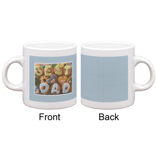 Custom Design - Single Shot Espresso Cup - Single - Front & Back