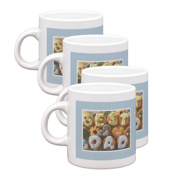 Custom Design Your Own Single Shot Espresso Cups - Set of 4