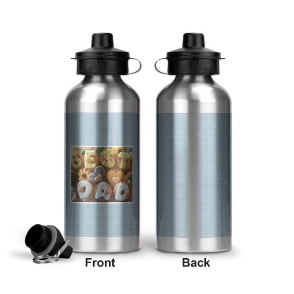 Custom Design - Aluminum Water Bottle - Front and Back