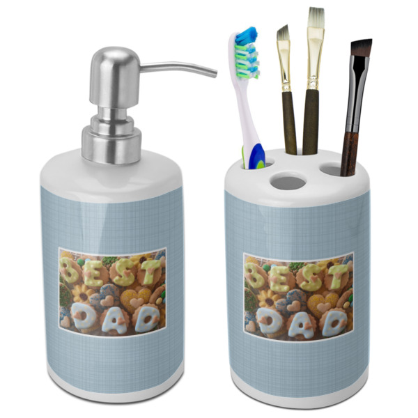 Custom Design Your Own Ceramic Bathroom Accessories Set