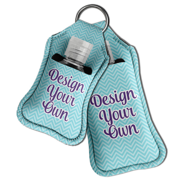 Custom Design - Sanitizer Holder Keychain - Both in Case (PARENT)