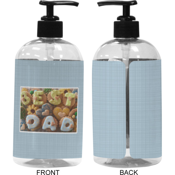 Custom Design - 16 oz Plastic Liquid Dispenser (Approval) - Black