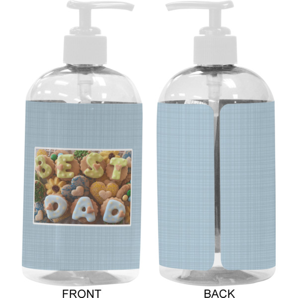 Custom Design - 16 oz Plastic Liquid Dispenser - Approval - White