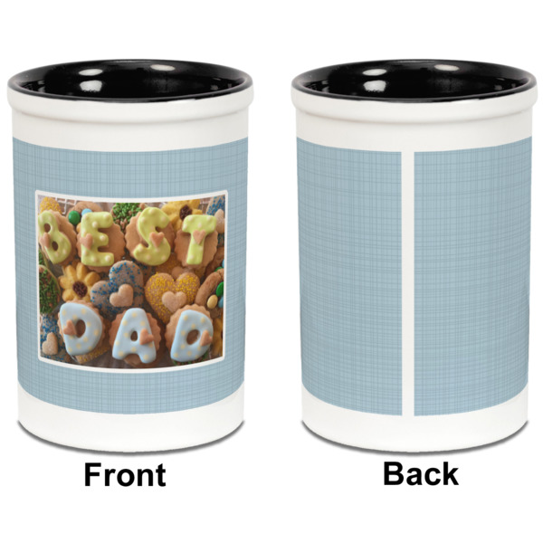 Custom Design - Pencil Holder - Black - approval