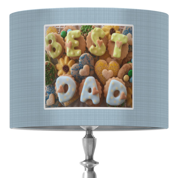 Custom Design Your Own 16" Drum Lamp Shade - Fabric