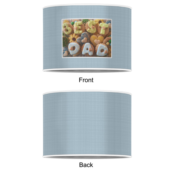 Custom Design - 8" Drum Lampshade - APPROVAL (Poly Film)