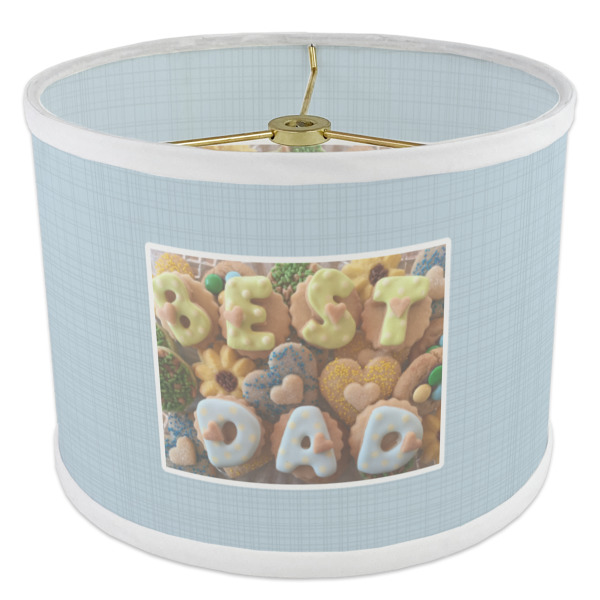 Custom Design - 8" Drum Lampshade - ANGLE Poly-Film