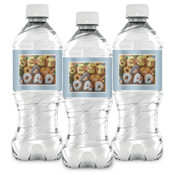 Custom Design - Water Bottle Labels - Front View