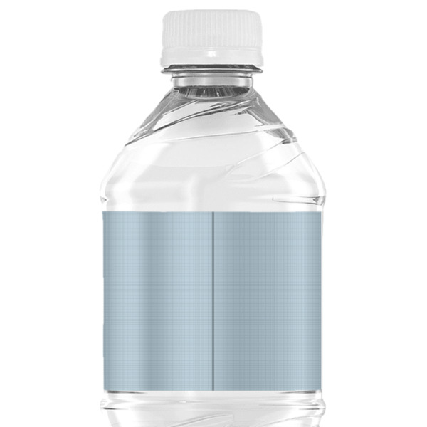 Custom Design - Water Bottle Label - Back View