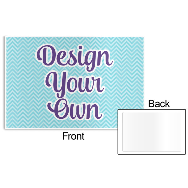 Custom Design - Disposable Paper Placemat - Front & Back