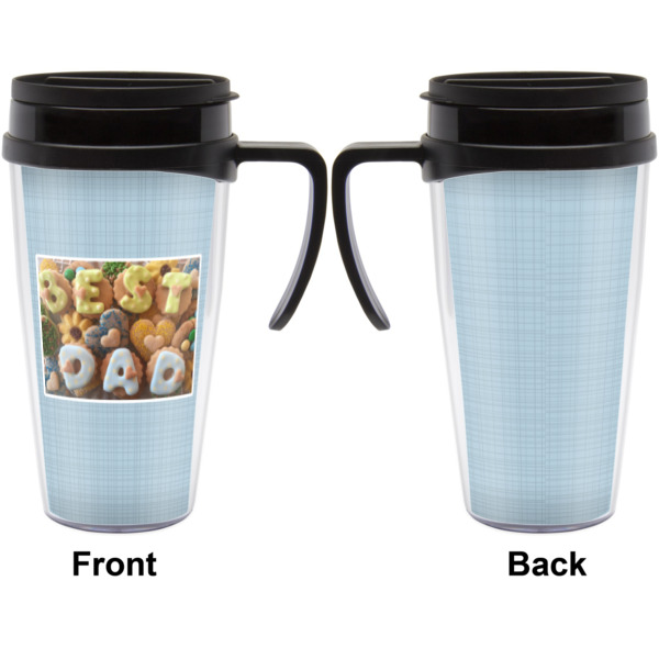 Custom Design - Travel Mug with Black Handle - Approval