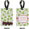 Custom Design - Rectangle Luggage Tag (Front + Back)