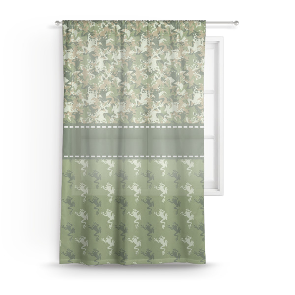 Custom Design Your Own Sheer Curtain - 50" x 84"