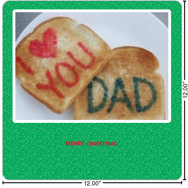 Custom Design Your Own Square Decal - Medium