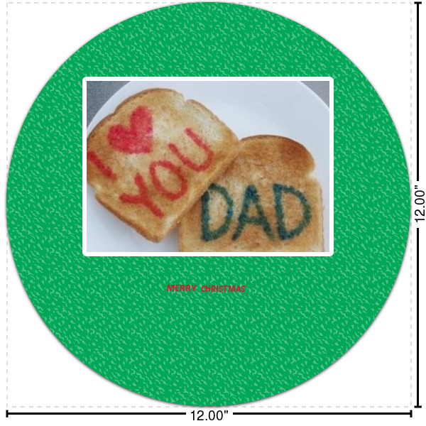 Custom Design Your Own Round Decal - Medium