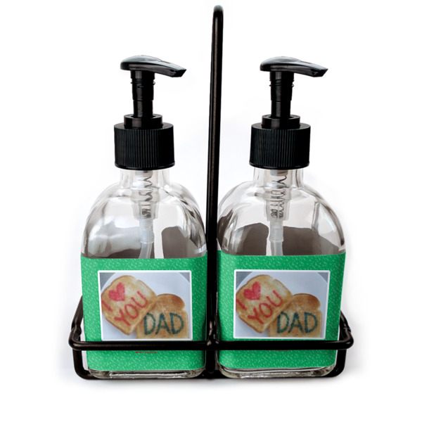 Custom Design Your Own Glass Soap & Lotion Bottles