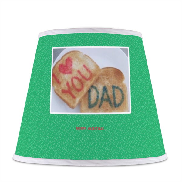 Custom Design - Poly Film Empire Lampshade - Front View