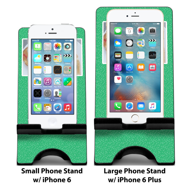 Custom Design - Compare Phone Stand Sizes - with iPhones