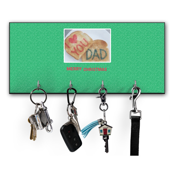 Custom Design Your Own Key Hanger w/ 4 Hooks