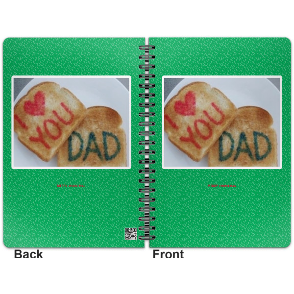 Custom Design - Spiral Journal 7 x 10 - Apvl