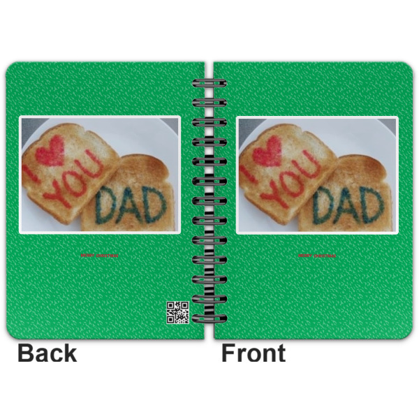 Custom Design - Spiral Journal 5 x 7 - Apvl