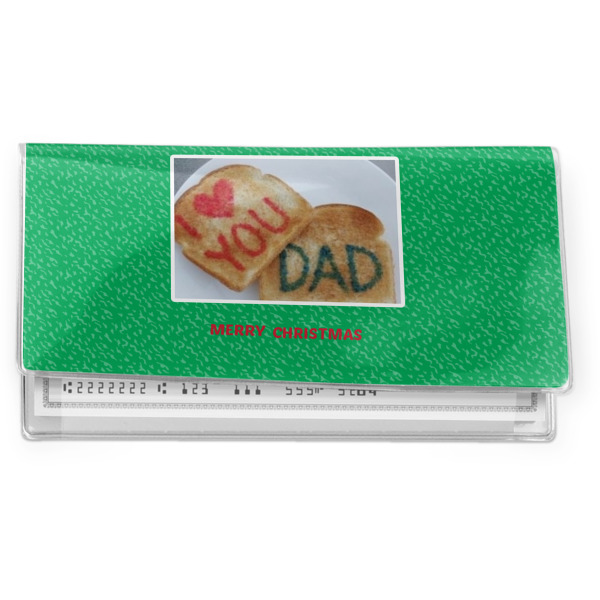 Custom Design Your Own Vinyl Checkbook Cover