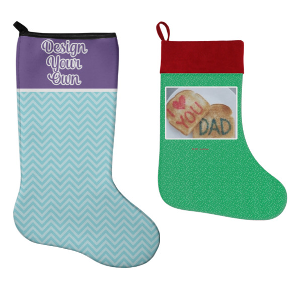 Custom Design - Stockings - Side by Side compare