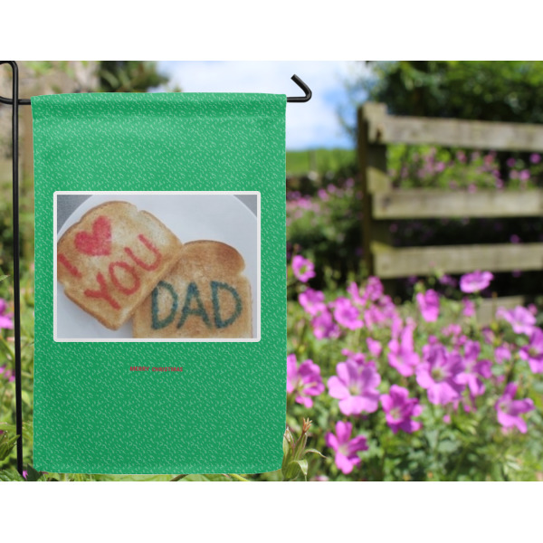 Custom Design - Garden Flag - Outside In Flowers