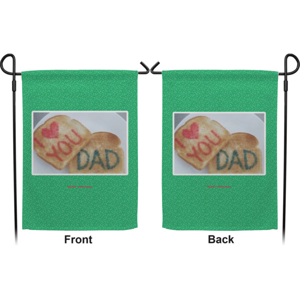 Custom Design - Garden Flag - Double Sided Front and Back