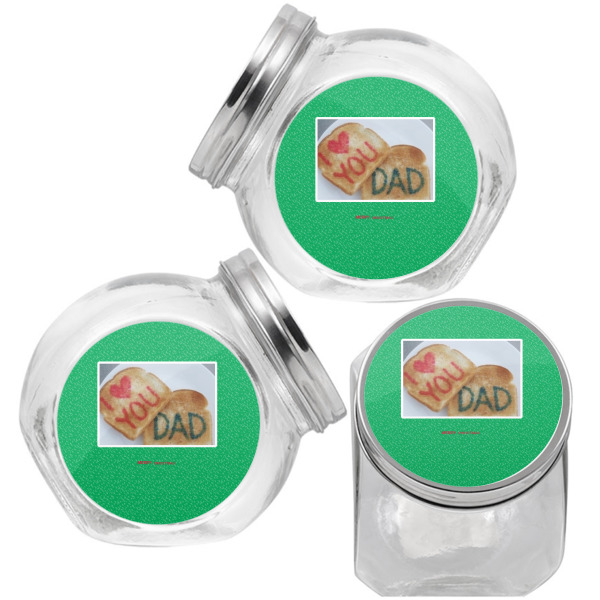Custom Design - Puppy Treat Jar - Top Left Right