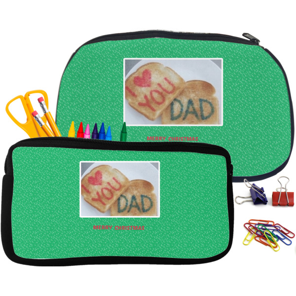 Custom Design - Pencil / School Supplies Bags Small and Medium