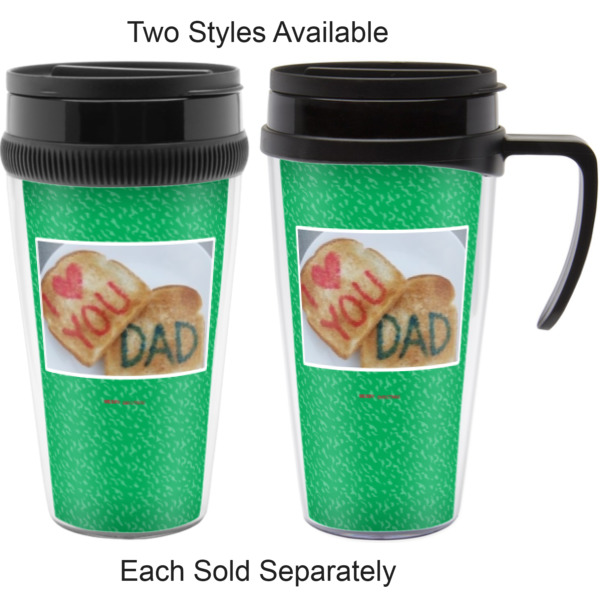Custom Design - Acrylic Travel Mugs - With & Without Handle