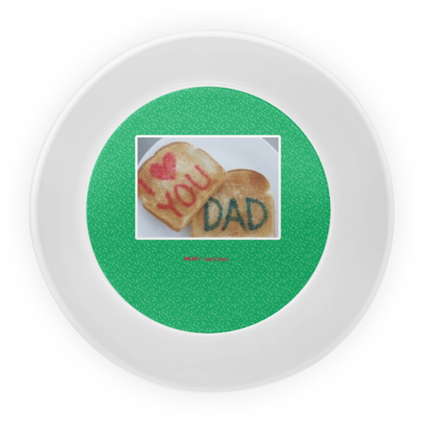 Custom Design - Melamine Bowl - Center