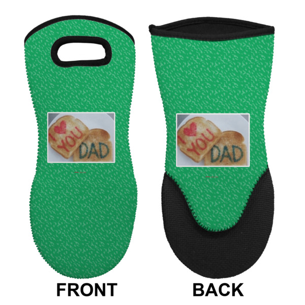 Custom Design - Neoprene Oven Mitt (Front & Back)