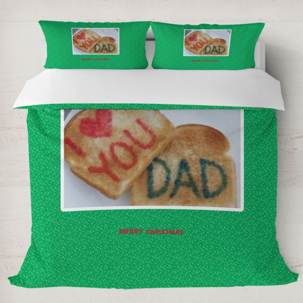 Custom Design Your Own Duvet Cover Set - King